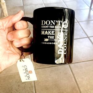 NEW Vintage motivational quote Black Mug